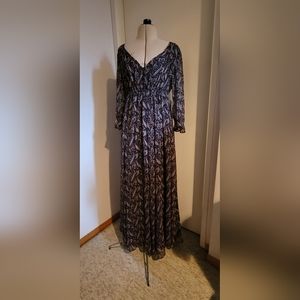 Ralph Lauren Boho Maxi Dress, size small